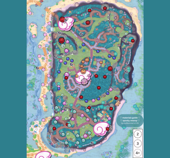 Spooky Swamp Materials Guide by nullbunnie (v2.0)