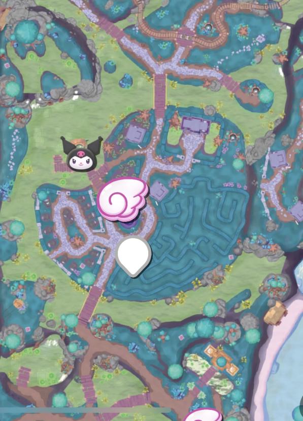 Bogging for Apples Entrance on Mini-Map